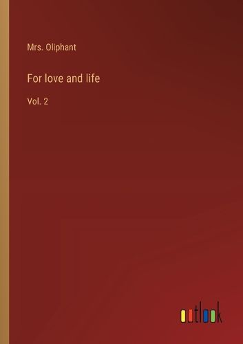 Cover image for For love and life