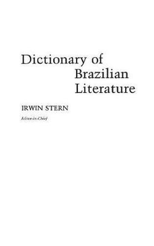 Cover image for Dictionary of Brazilian Literature