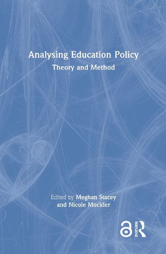 Cover image for Analysing Education Policy