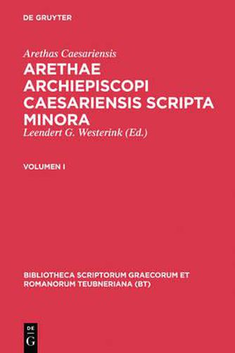 Cover image for Scripta Minora, Vol. I CB