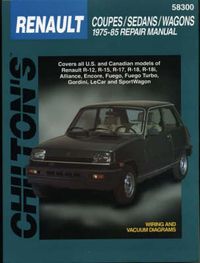 Cover image for Renault 5, 12, 15, 17, 18 and Fuego