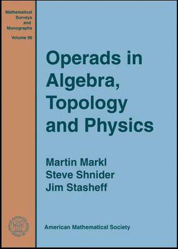 Cover image for Operads in Algebra, Topology and Physics