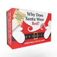 Cover image for Why Does Santa Wear Red? Christmas Trivia Game