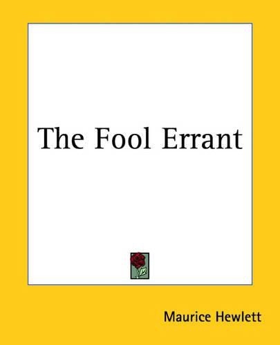 Cover image for The Fool Errant