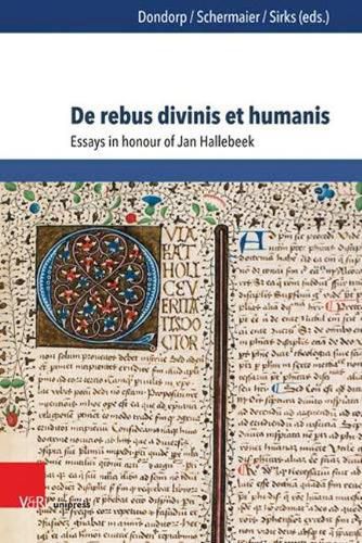 Cover image for De rebus divinis et humanis: Essays in honour of Jan Hallebeek