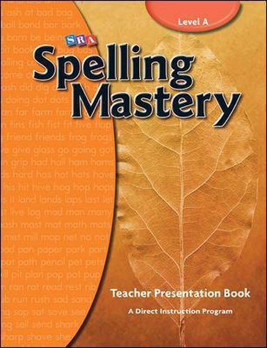 Cover image for Spelling Mastery Level A, Teacher Materials