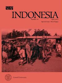 Cover image for Indonesia Journal: April 2013