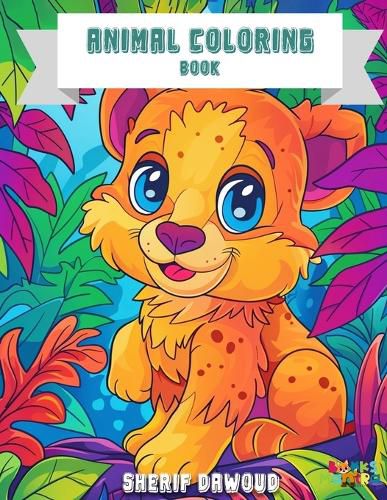 Cover image for Animal Coloring Book