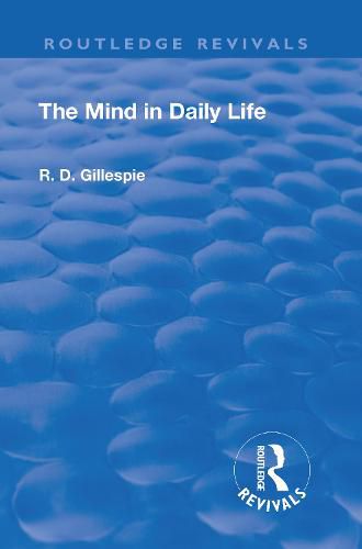 Cover image for Revival: The Mind In Daily Life (1933)