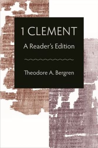 Cover image for 1 Clement: A Reader's Edition