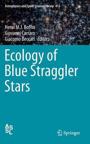 Cover image for Ecology of Blue Straggler Stars