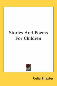 Cover image for Stories and Poems for Children