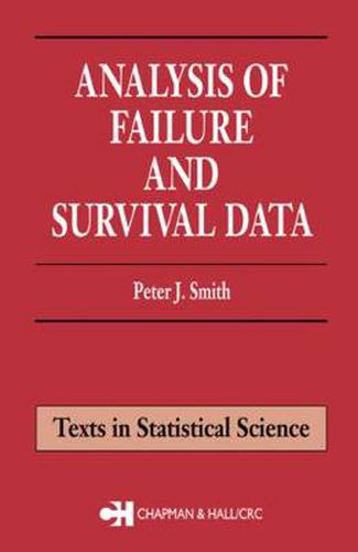 Cover image for Analysis of Failure and Survival Data