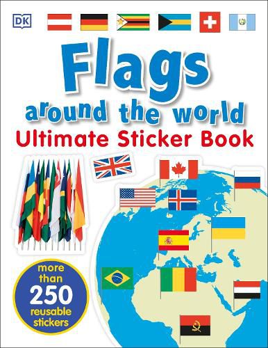 Cover image for Flags Around the World Ultimate Sticker Book