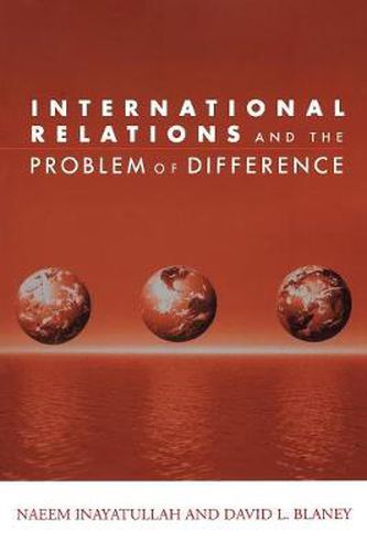 Cover image for International Relations and the Problem of Difference