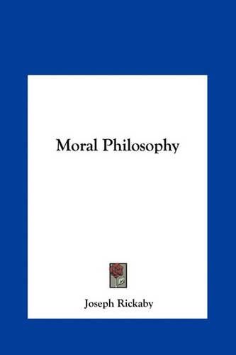 Moral Philosophy