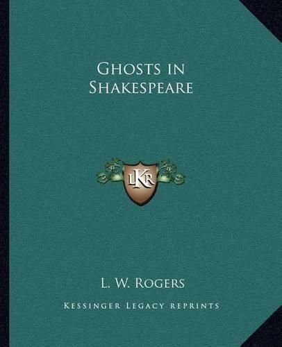 Ghosts in Shakespeare