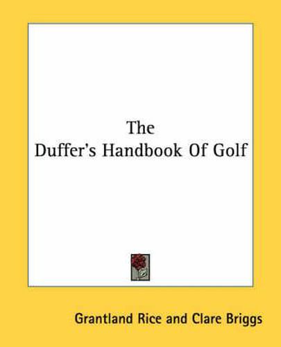 Cover image for The Duffer's Handbook of Golf