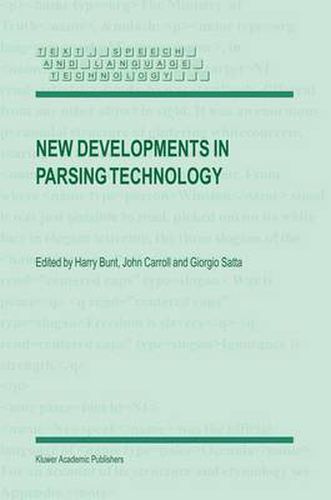 Cover image for New Developments in Parsing Technology