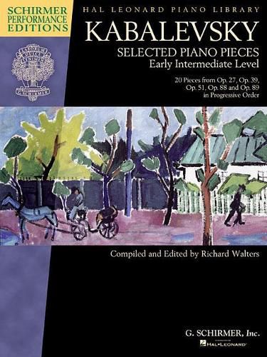 Cover image for Dmitri Kabalevsky - Selected Piano Pieces: Early Intermediate Level