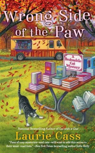 Cover image for Wrong Side Of The Paw: A Bookmobile Cat Mystery