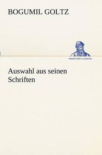 Cover image for Auswahl Aus Seinen Schriften