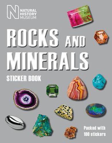 Cover image for Rocks and Minerals Sticker Book