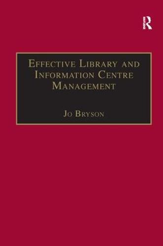 Cover image for Effective Library and Information Centre Management