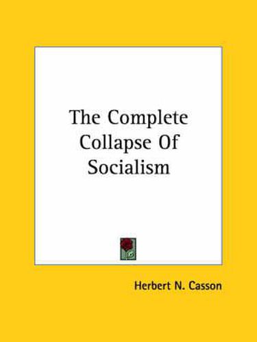 Cover image for The Complete Collapse of Socialism