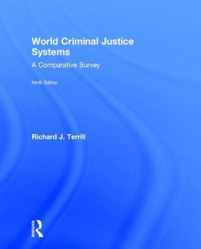 Cover image for World Criminal Justice Systems: A Comparative Survey