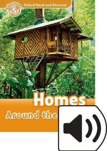 Cover image for Oxford Read and Discover: Level 5: Homes Around the World Audio Pack