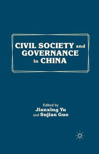 Cover image for Civil Society and Governance in China