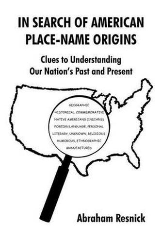 Cover image for In Search of American Place-Name Origins