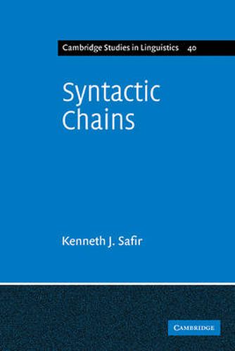 Cover image for Syntactic Chains