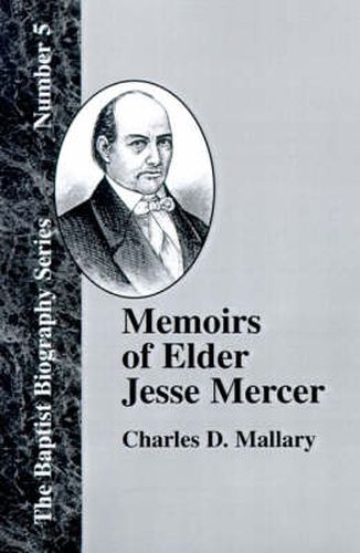 Cover image for Memoirs of Elder Jesse Mercer