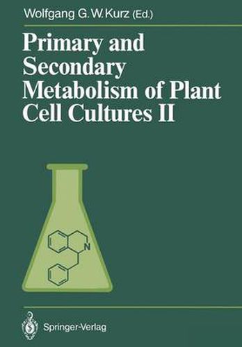 Cover image for Primary and Secondary Metabolism of Plant Cell Cultures II