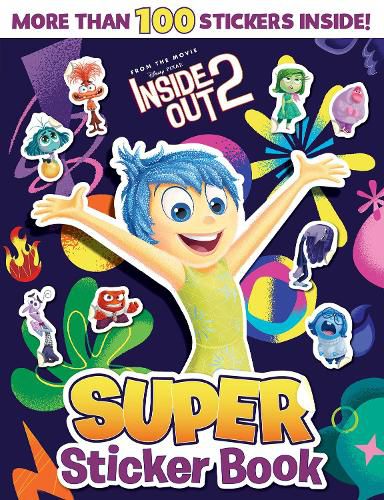 Inside Out 2: Super Sticker Book (Disney Pixar)