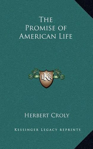 Cover image for The Promise of American Life