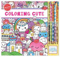 Cover image for Coloring Cute