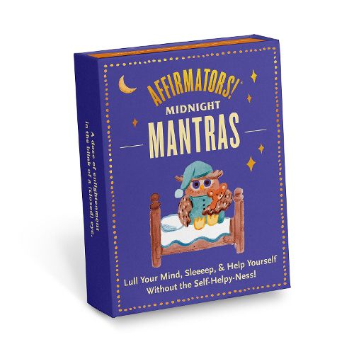 Knock Knock Affirmators! (R) Mantras Midnight Affirmation Cards Deck