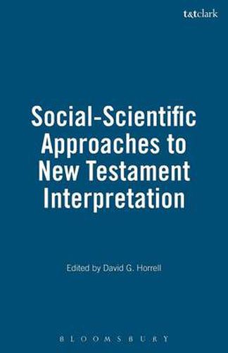Cover image for Social-Scientific Approaches to New Testament Interpretation