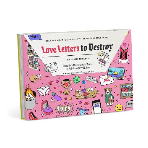 Cover image for Knock Knock Love Letters to Destroy Journal