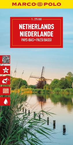 Cover image for Netherlands Marco Polo Map