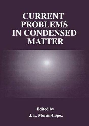 Cover image for Current Problems in Condensed Matter