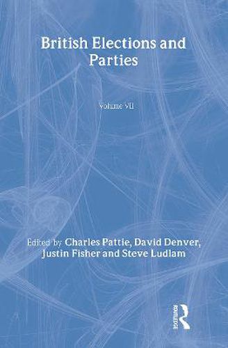 Cover image for British Elections and Parties Review