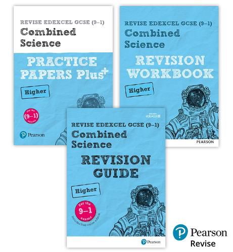 Cover image for New Pearson Revise Edexcel GCSE Combined Science (Higher) Complete Revision & Practice Bundle incl. online revision and quizzes - for 2025 and 2026 exams