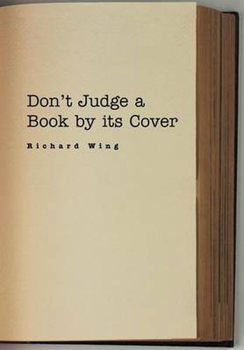 Cover image for Don't Judge a Book by Its Cover