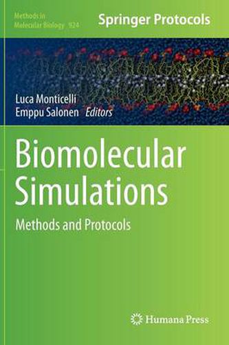 Cover image for Biomolecular Simulations: Methods and Protocols