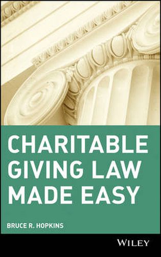 Charitable Giving Law Made Easy