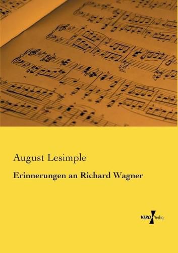 Cover image for Erinnerungen an Richard Wagner